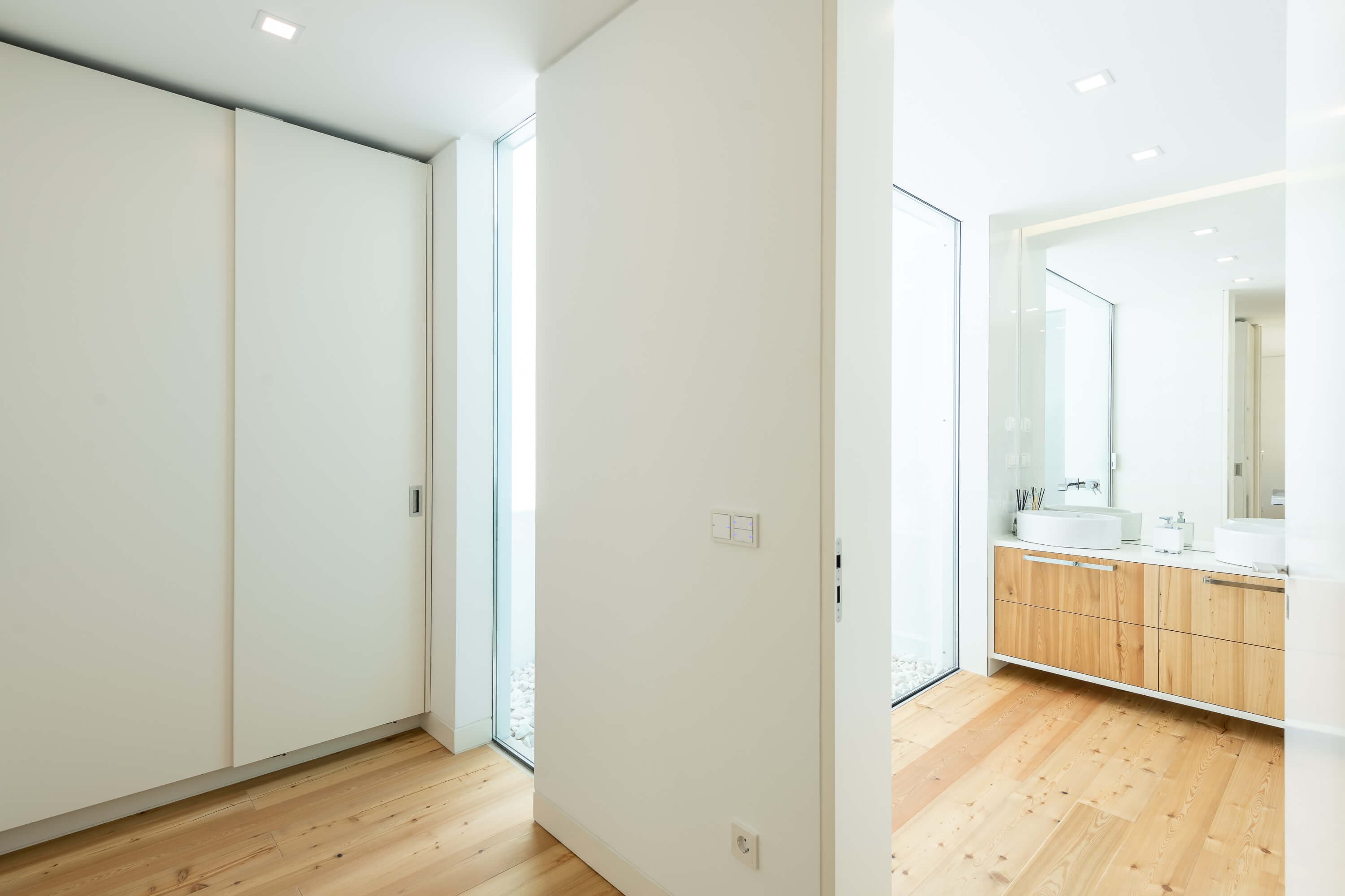 Estrutura metálica LSF em montagem, Janas Sintra