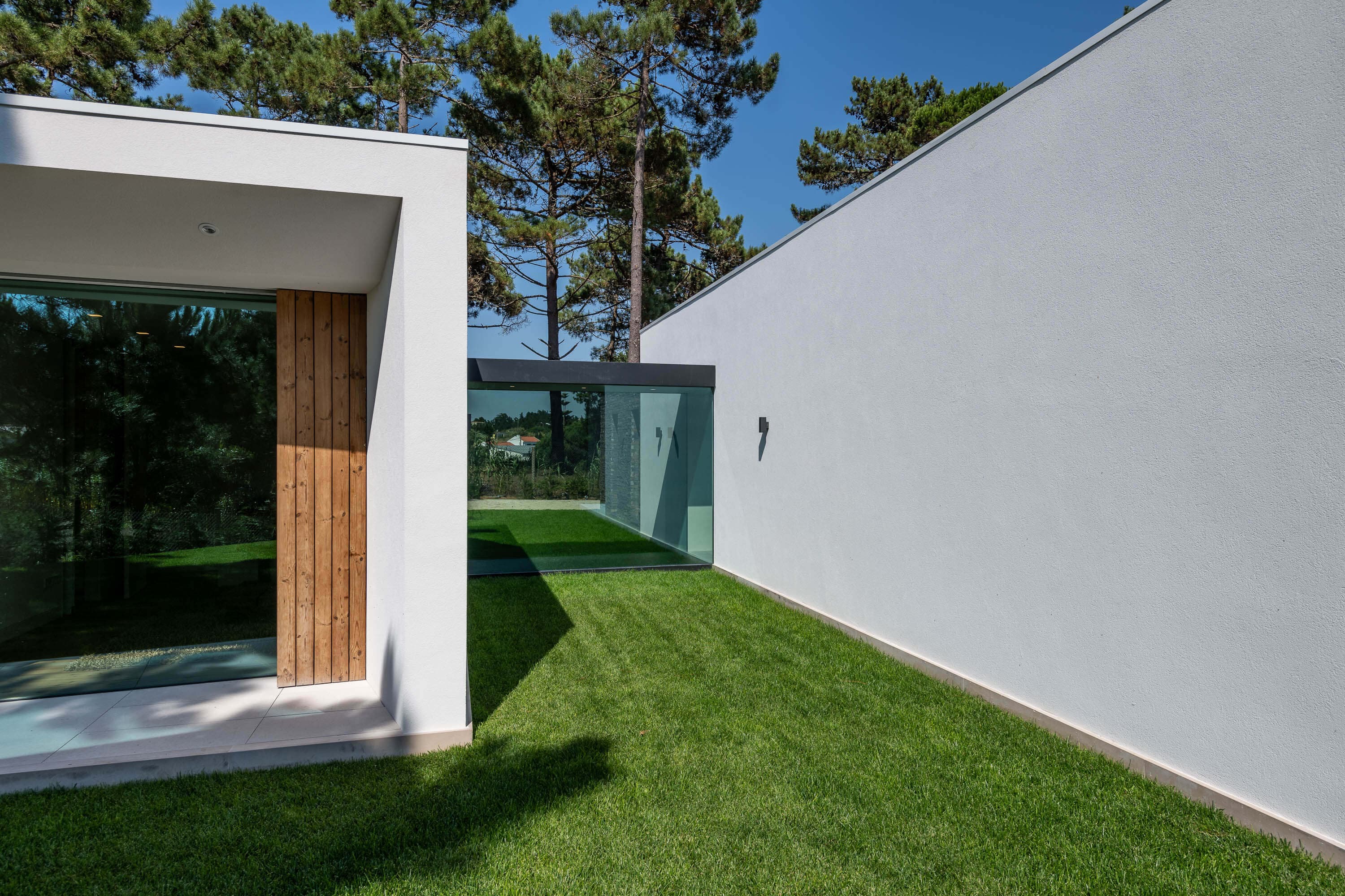 Progressão da estrutura LSF em altura, moradia Janas Sintra