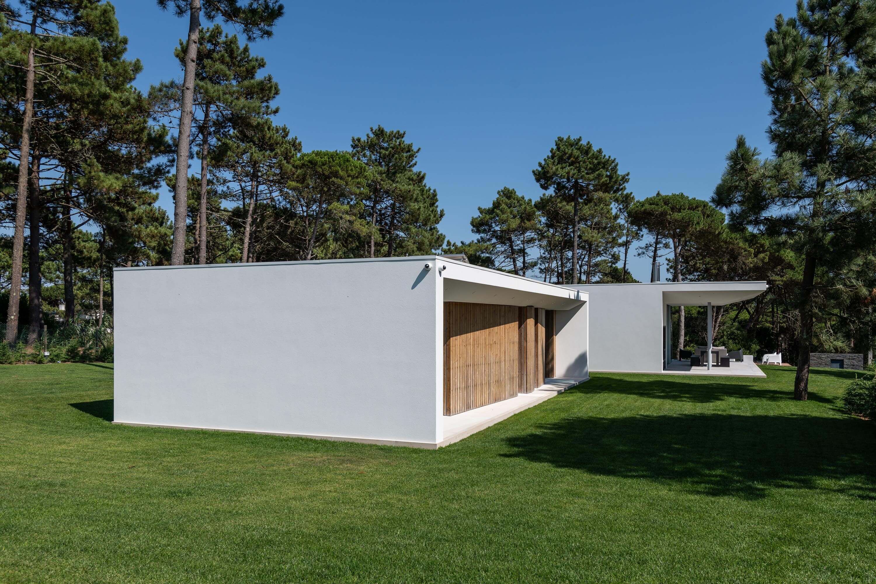 Estrutura LSF de piso superior em construção, Janas Sintra