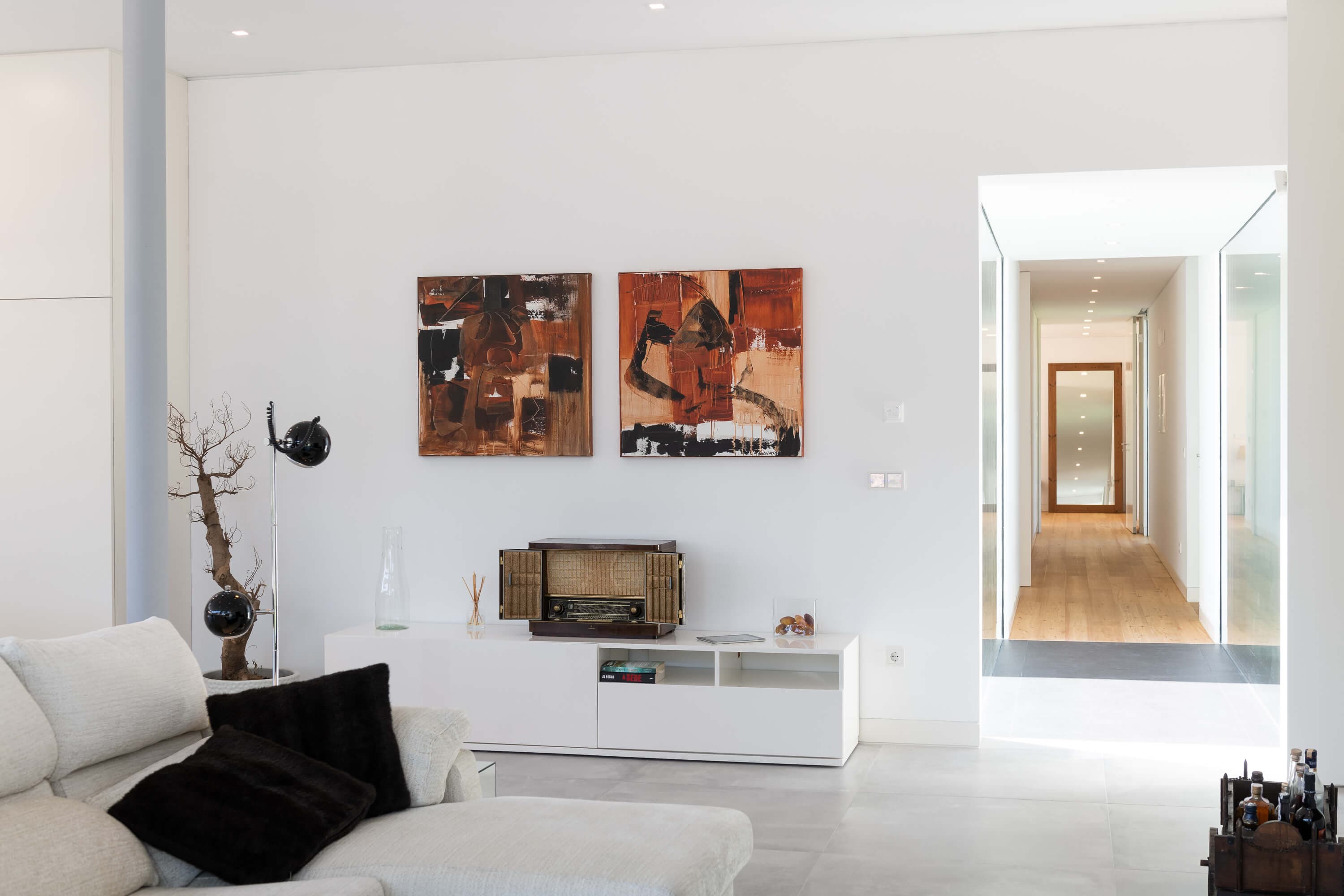 Estrutura de cobertura LSF em execução, Janas Sintra