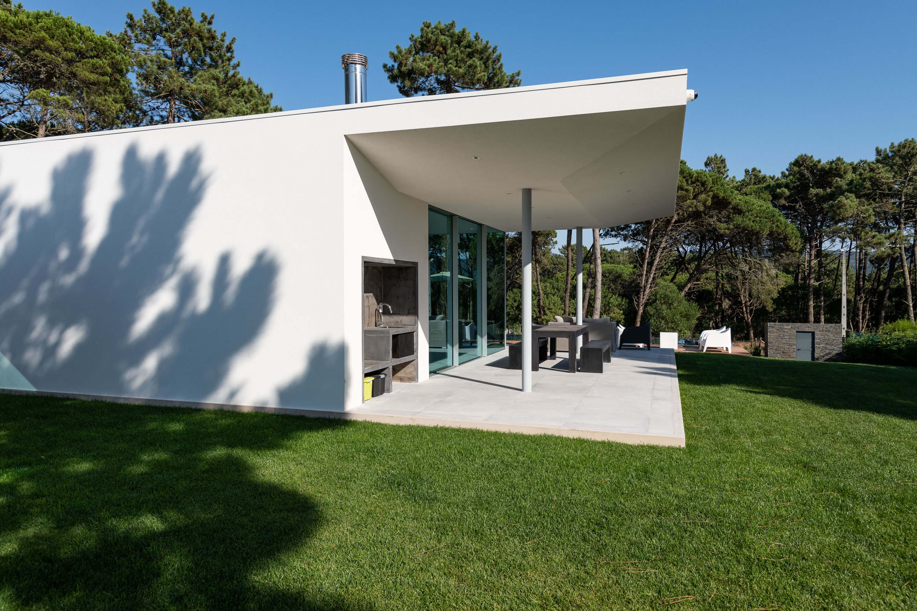 Teto e plafond em execução, moradia LSF Janas Sintra