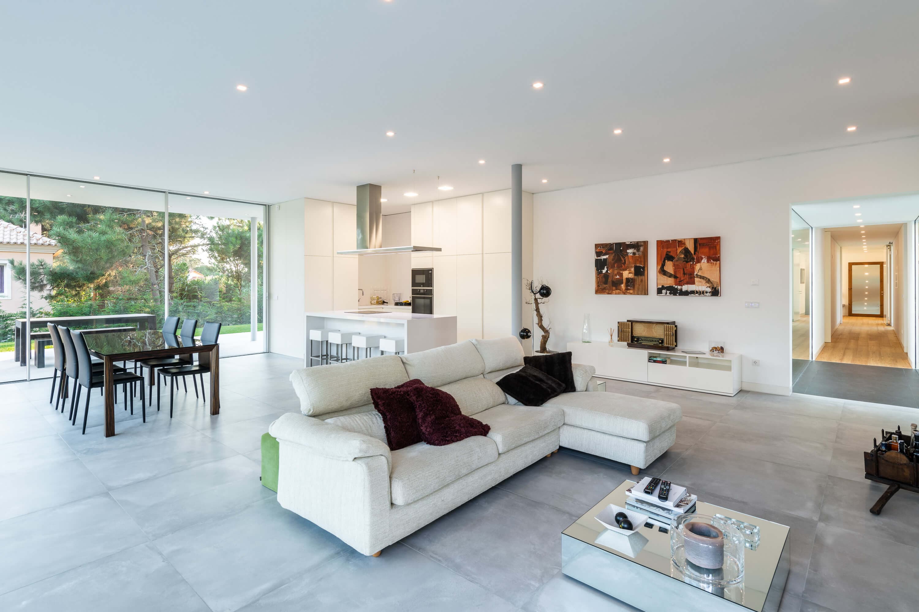 Detalhe de acabamento interior de precisão, obra Janas