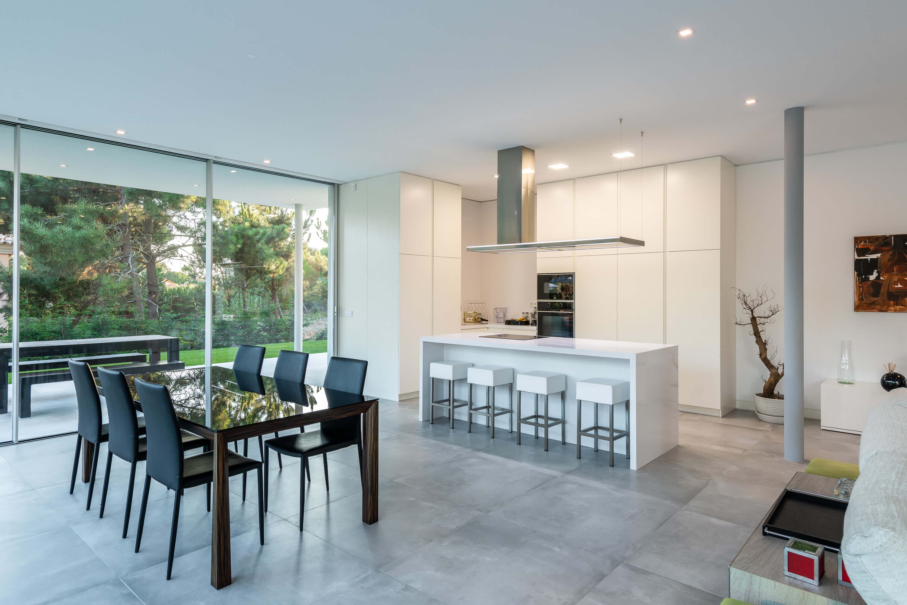 Instalação de pavimento premium, moradia de luxo Janas