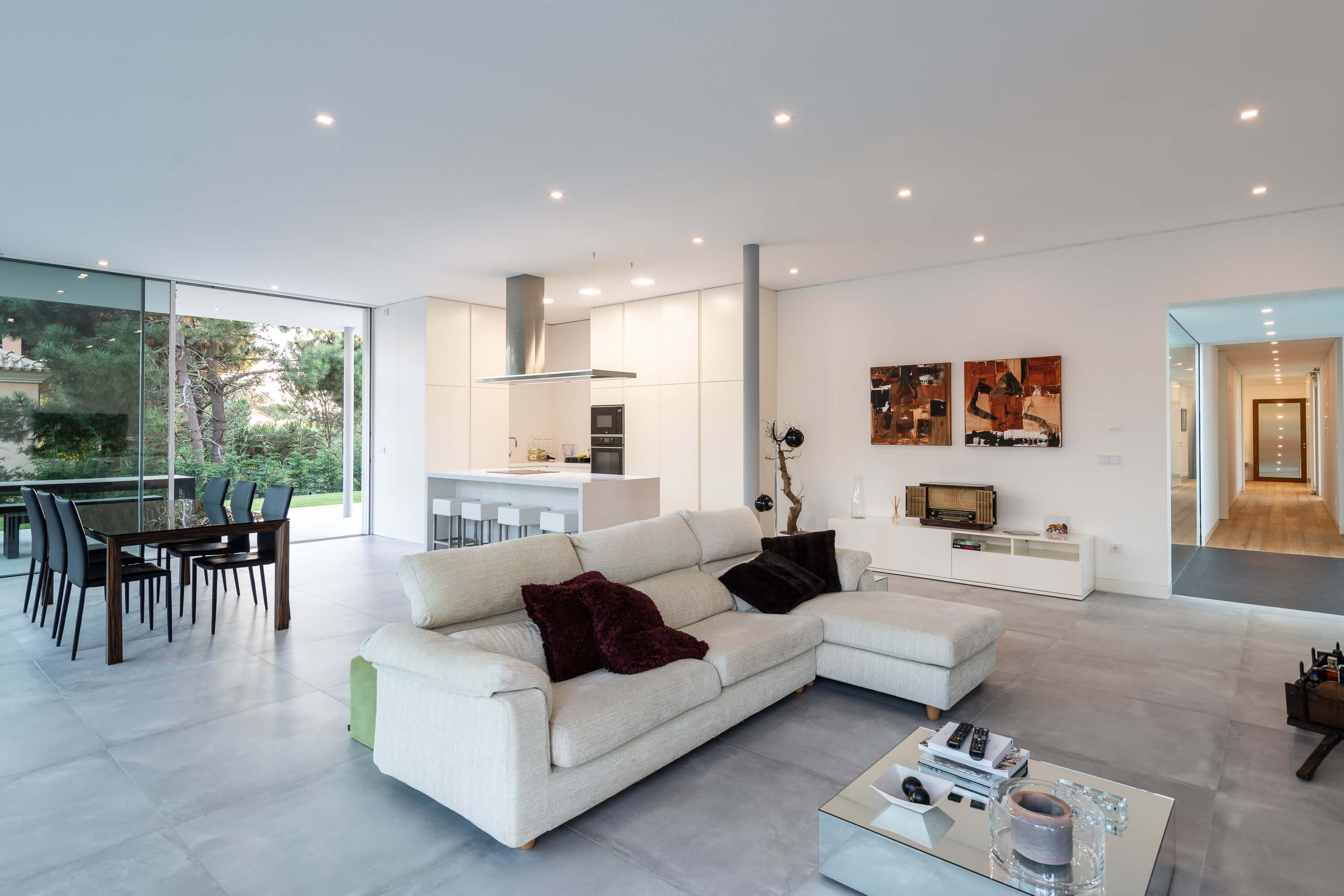 Colocação de caixilharia de alta performance, moradia Janas